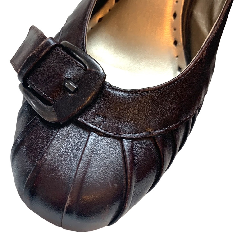 Rockport leather shoes, dark brown, Size 7.5, NWOT